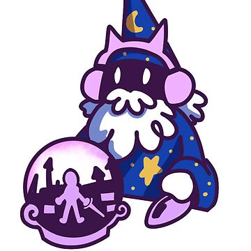 Artwork thumbnail, gaming pondering my orb wizard by The Rambling Brush