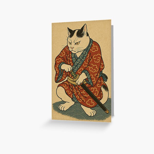 Item preview, Ishikawa Goemon cat designed and sold by Wa-Koubou.