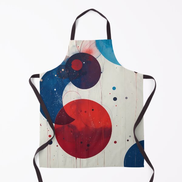 Item preview, Flow Red Blue Abstract Art Dynamic Colors Lines designed and sold by ART ATTACK ZONE.