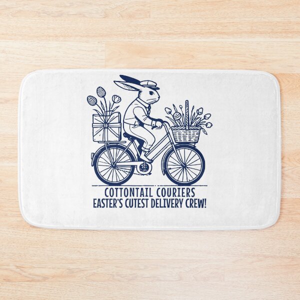 Item preview, Easter Couriers Bunny Retro Delivery Crew designed and sold by LuminOrb.