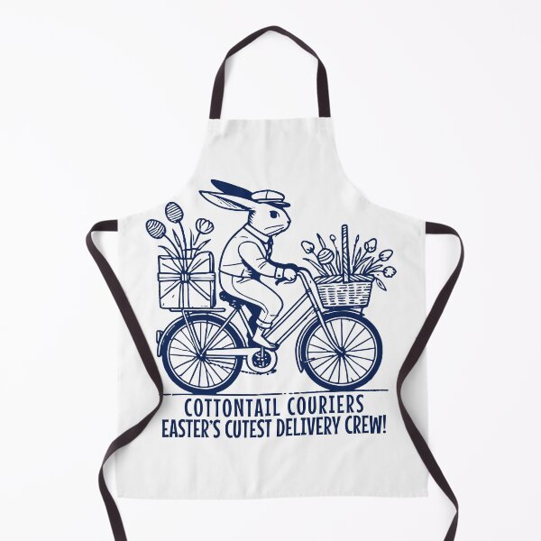 Item preview, Easter Couriers Bunny Retro Delivery Crew designed and sold by LuminOrb.