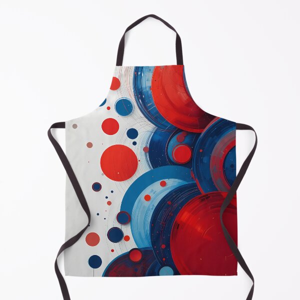 Item preview, Illustration Red Blue Abstract Fluid Art Dynamic designed and sold by ART ATTACK ZONE.
