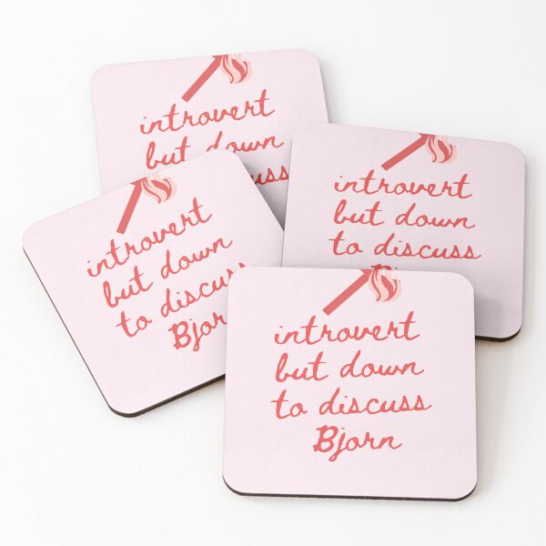 Item preview, Introvert But Down to Discuss Bjorn designed and sold by haleyerin.