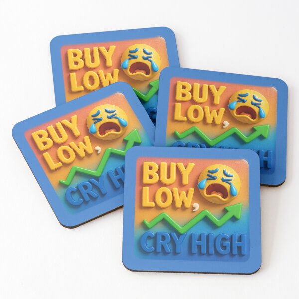 Item preview, Investing with humor – Buy Low, Cry High designed and sold by Girih.