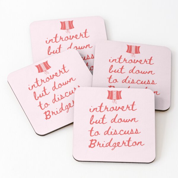 Item preview, Introvert But Down to Discuss Bridgerton designed and sold by haleyerin.