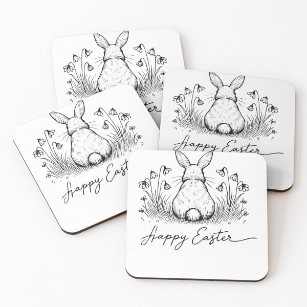 Item preview, Easter Bunny Cottagecore Aesthetics Retro Vintage designed and sold by LuminOrb.