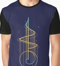 Spiral Art Graphic T-Shirt