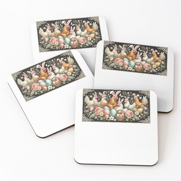 Item preview, Easter Hens Chicks Vintage Aesthetics designed and sold by LuminOrb.