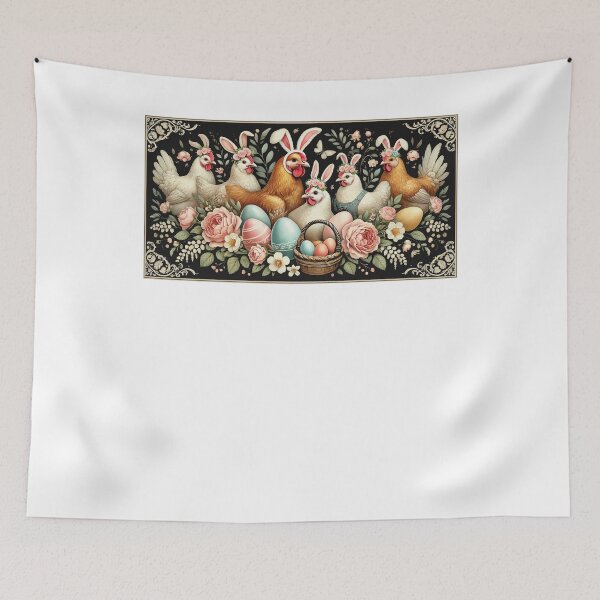 Item preview, Easter Hens Chicks Vintage Aesthetics designed and sold by LuminOrb.