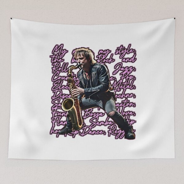 Item preview,  ROCK SAXOPHONIST designed and sold by BUCHELI-ART..