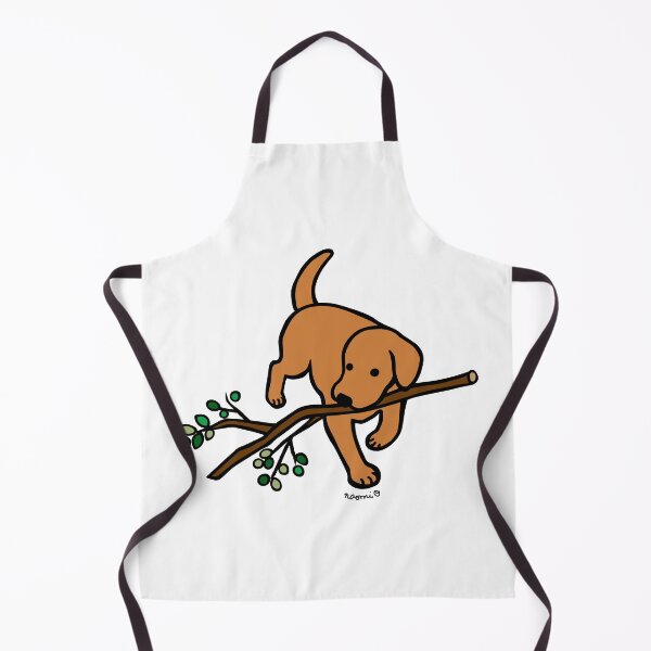 Item preview, Fox Red Lab Carrying a Branch designed and sold by HappyLabradors.