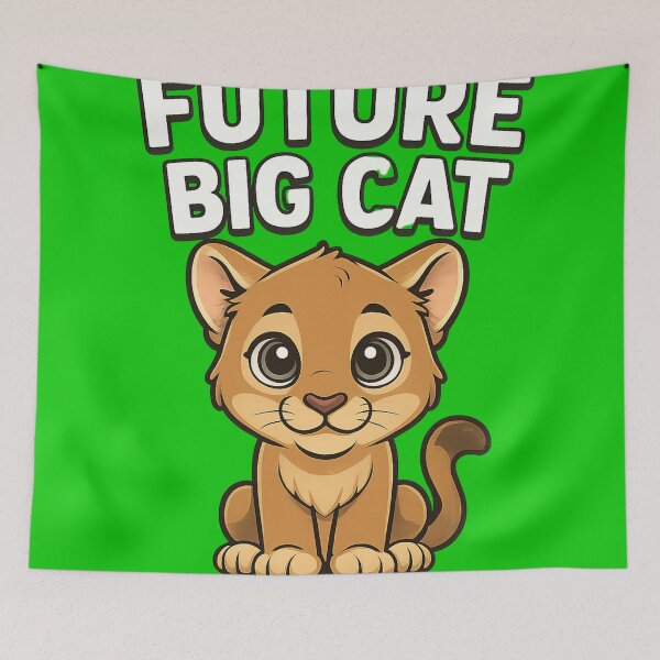 Item preview, Future Big Cat - Baby BobCat Cartoon designed and sold by BestDetailer.
