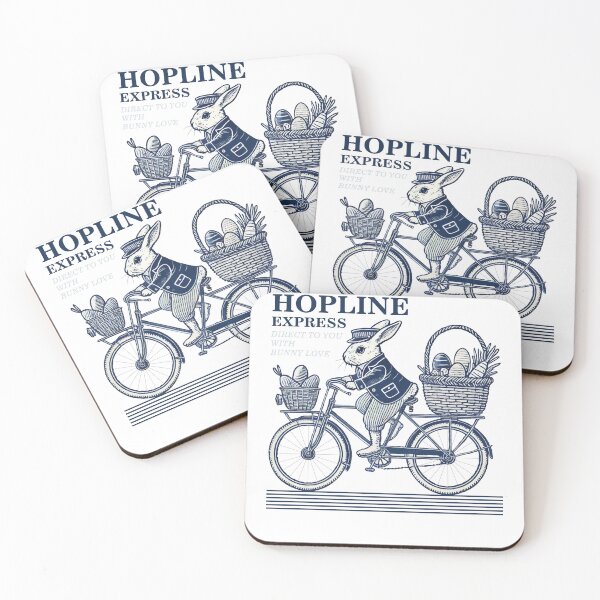 Item preview, Easter Hopline Express Retro Aesthetics designed and sold by LuminOrb.
