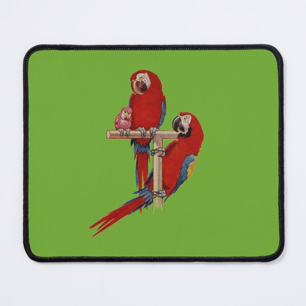 Item preview, Art by Mike Acrylic painting, digital, parrot ara family bird rainforest nature designed and sold by allartbymike.