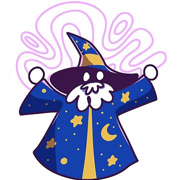 Artwork thumbnail, wizard casting big pink spell by The Rambling Brush