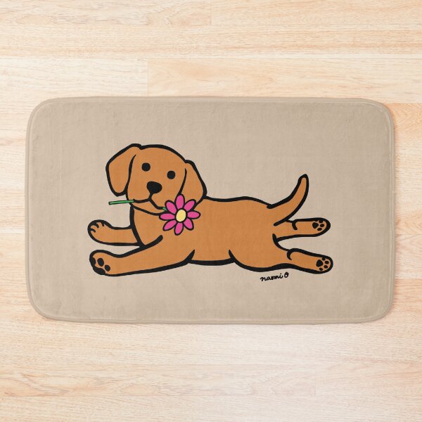 Item preview, Fox Red Labrador Puppy and Daisy designed and sold by HappyLabradors.