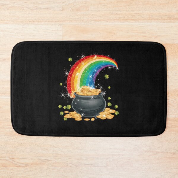 Item preview, Rainbow Gold Coins Lucky Shamrock Clover Women Kids Men's designed and sold by clothesy7.