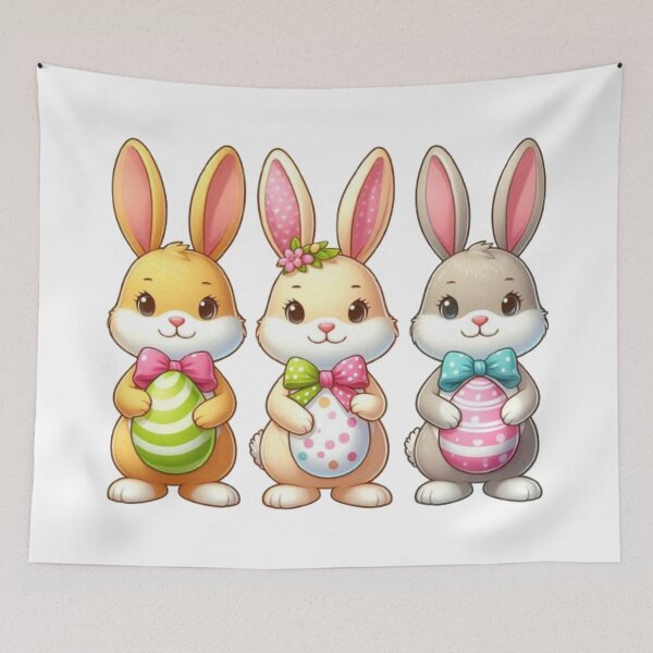 Item preview, Easter Boys Girls Kids Bunny Rabbit Easter Egg Hunt designed and sold by Creat-Des.