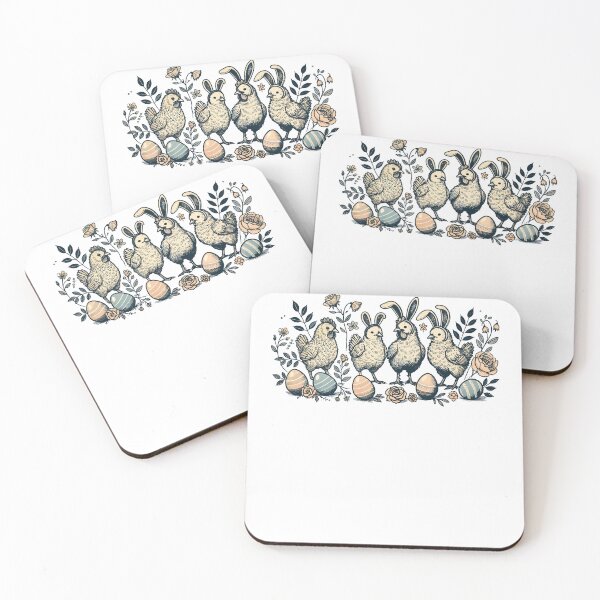 Item preview, Easter Hens Chicks Retro Vintage Aesthetics designed and sold by LuminOrb.