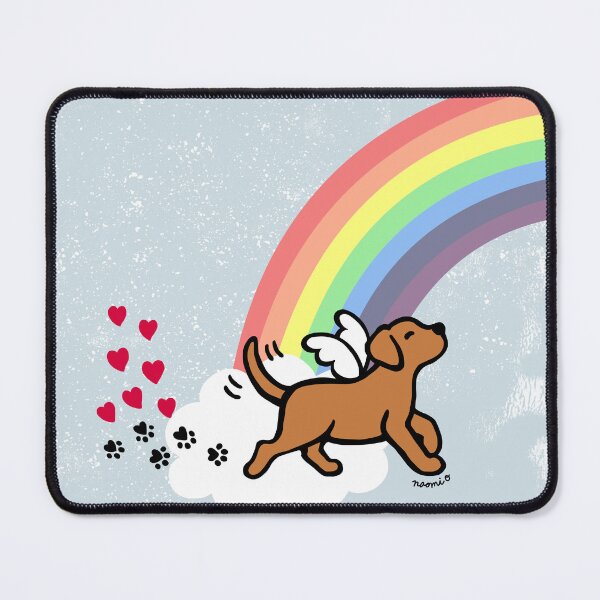 Item preview, Fox Red Labrador Angel Trotting designed and sold by HappyLabradors.