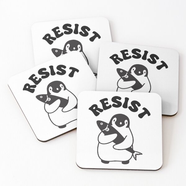 Item preview, Penguins Against Tariffs, Funny Anti Trump, Subtle FDT, Resistance, Anti-MAGA Protest, Heard Island designed and sold by toongstudio.