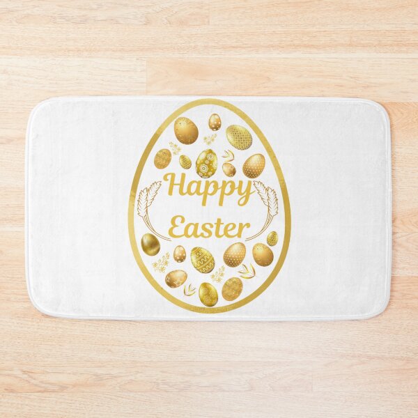 Item preview, Easter, holiday, happy Easter, rabbit, egg, cheerful, colours, colourful, funny, golden  designed and sold by B-M-Store.