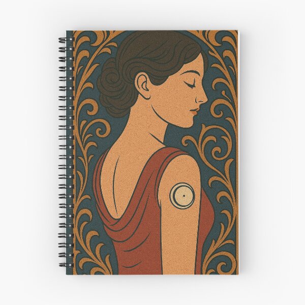 Item preview, Art Nouveau Woman with Glucose Monitor designed and sold by Lacritsa .