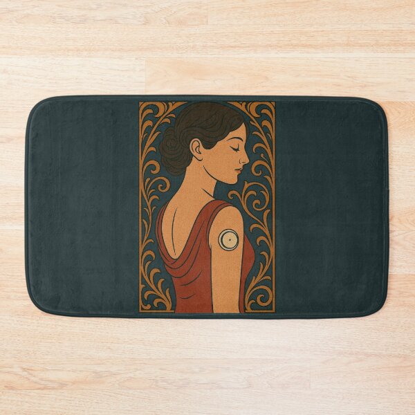 Item preview, Art Nouveau Woman with Glucose Monitor designed and sold by Lacritsa .