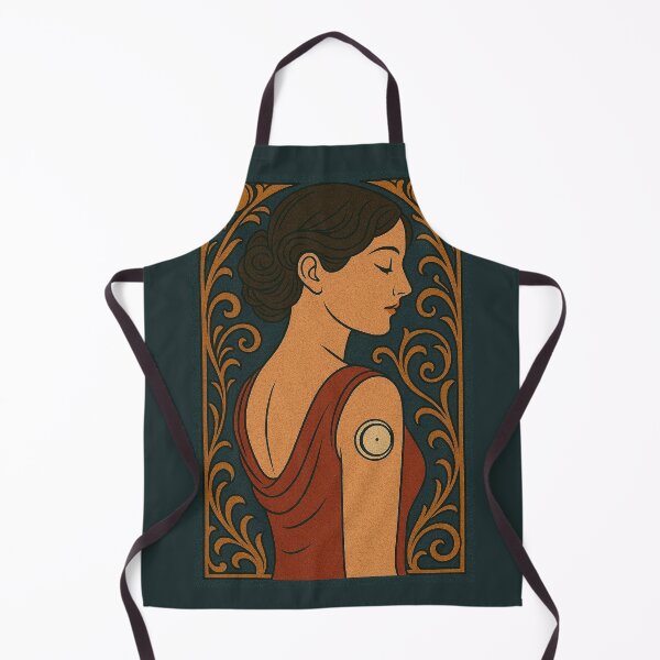 Item preview, Art Nouveau Woman with Glucose Monitor designed and sold by Lacritsa .