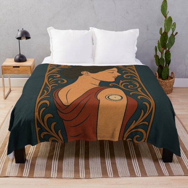 Item preview, Art Nouveau Woman with Glucose Monitor designed and sold by Lacritsa .