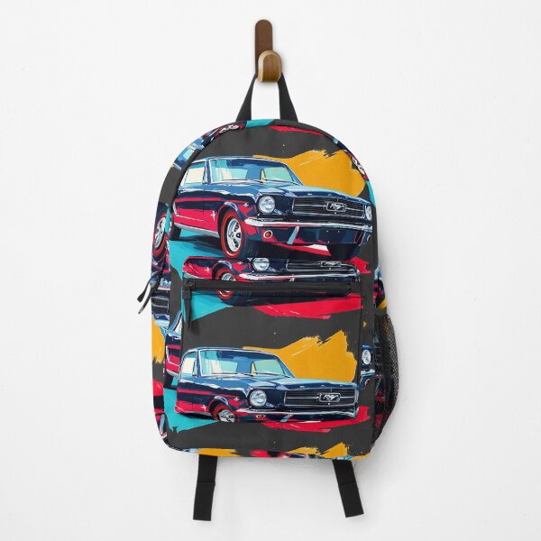 Item preview, Classic 60s Ford Mustang - Splashed Colours GT designed and sold by MemeHodlr.