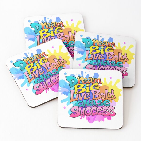 Item preview, Dream big Live Bold Chase Success designed and sold by Iconic-Vibes.