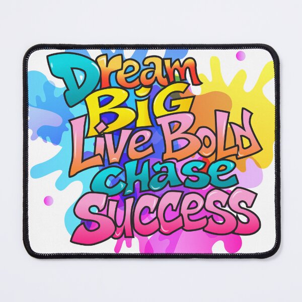 Item preview, Dream big Live Bold Chase Success designed and sold by Iconic-Vibes.
