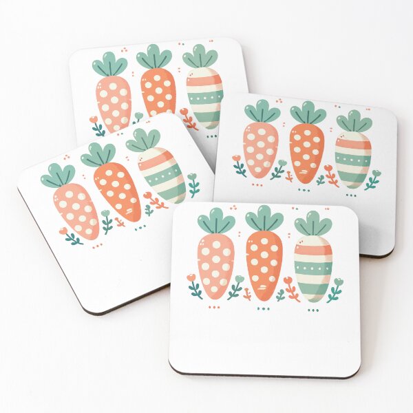 Item preview, Easter Carrot Motif With Cute Carrot Design designed and sold by LuminOrb.