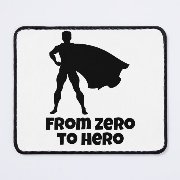 Item preview, From Zero to Hero – Motivational Quote Design designed and sold by Karim-Karem.