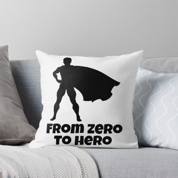 Item preview, From Zero to Hero – Motivational Quote Design designed and sold by Karim-Karem.