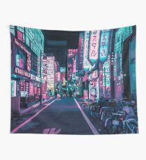 Tokyo - A Neon Wonderland Wall Tapestry