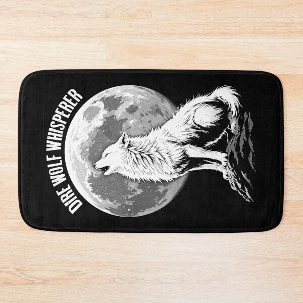 Item preview, Dire Wolf Whisperer Cute Cub Howling At Moon Extinct DNA designed and sold by GrandeDuc.