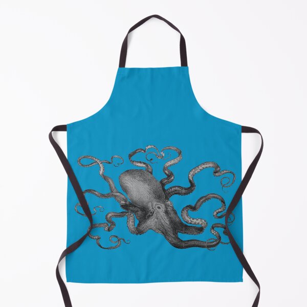 Item preview, Art by Mike Acrylic Linocut and digital, Octopus Pulpo Kraken Monster from the Deep designed and sold by allartbymike.