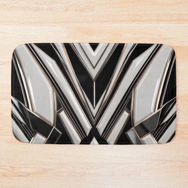 Item preview, Gleaming Vortex in Black and Ivory designed and sold by Harmonic_Layers.