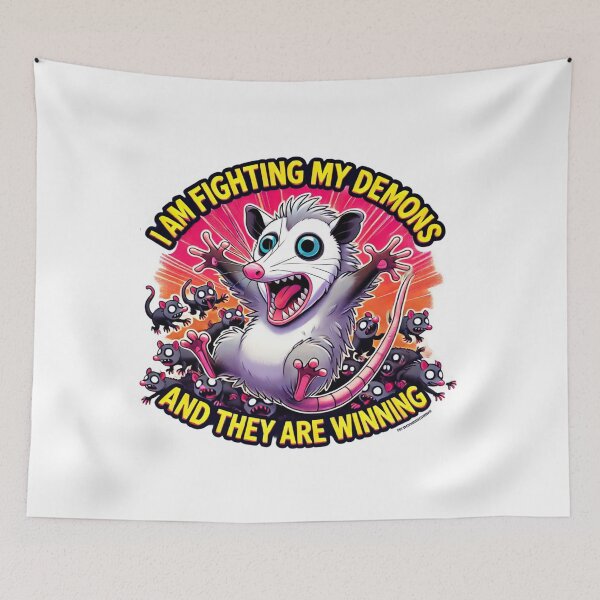 Item preview, Demonic Possum Pile-Up designed and sold by Coollzone.