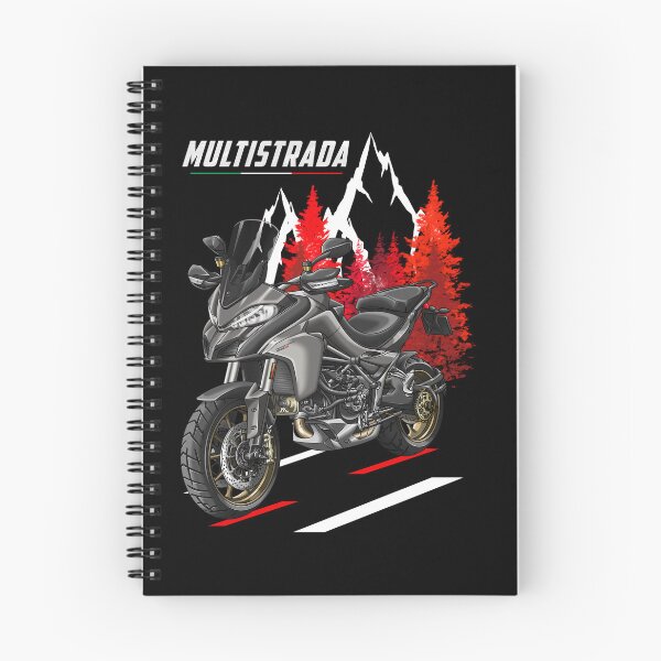 Item preview, Ducati Multistrada 1260 (Volcano Grey) for Motorcycle Riders designed and sold by MotoApparelHub.