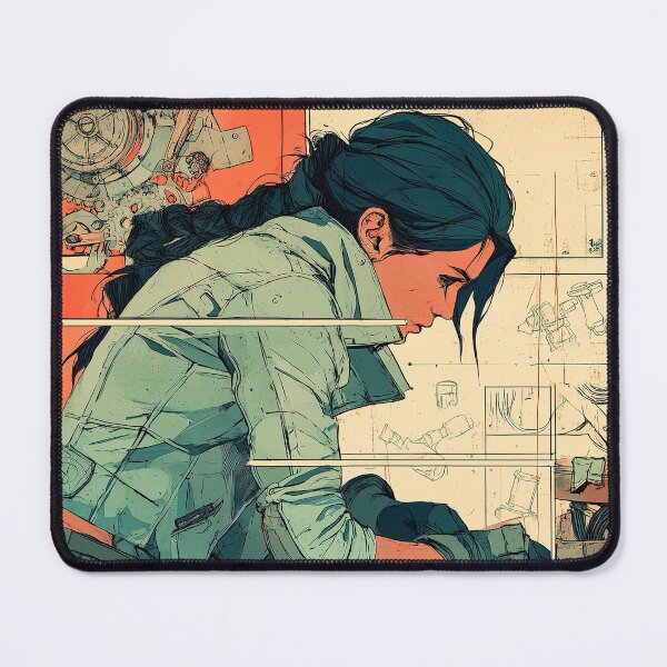 Item preview, Blueprint & Burnt Fingers - Bike Repair Mode designed and sold by SteadyRolling.