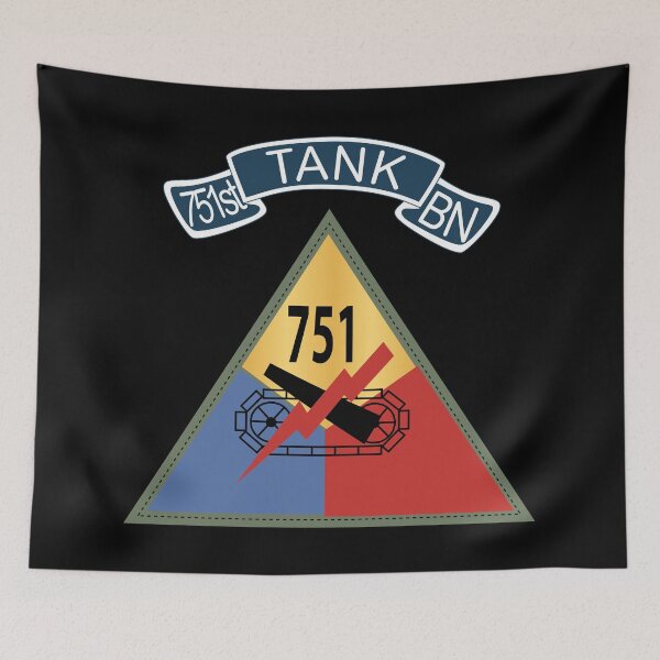 Item preview, 751st Tank Battalion w BN Number wo Txt  X 300 designed and sold by Military Insignia Products.