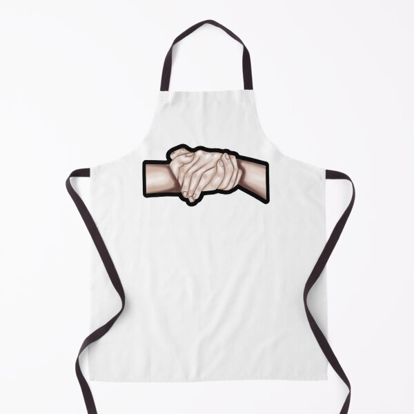 Item preview, skin-colored hands hold each other designed and sold by katecheerycake.