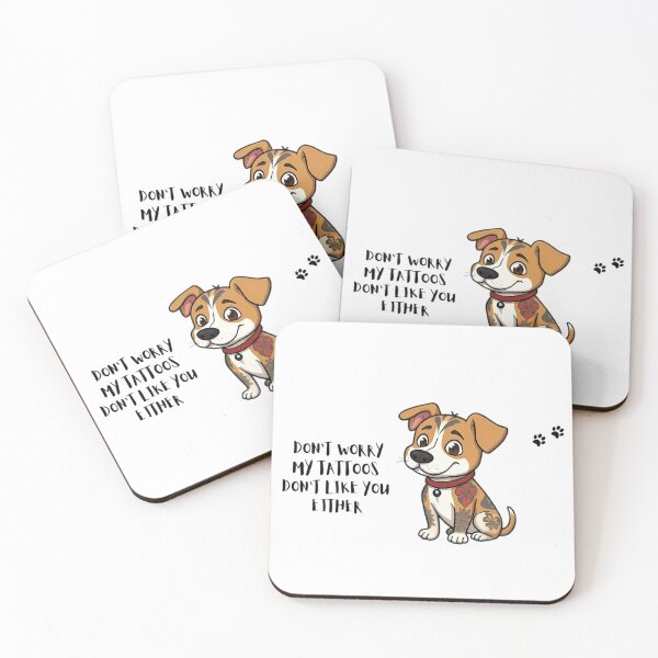 Item preview, My Tattoos Don't Like You Either designed and sold by Paws For Effect.