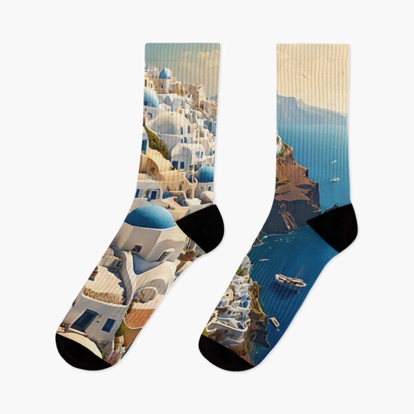 Item preview, Vintage Mediterranean Sea Print designed and sold by Esterlane.