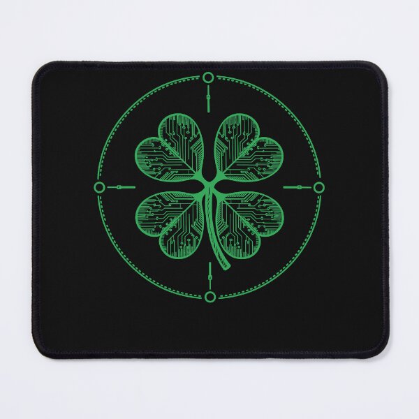 Item preview, Tech Shamrock Circuit Board Clover Digital Geek Electronic designed and sold by clothesy7.