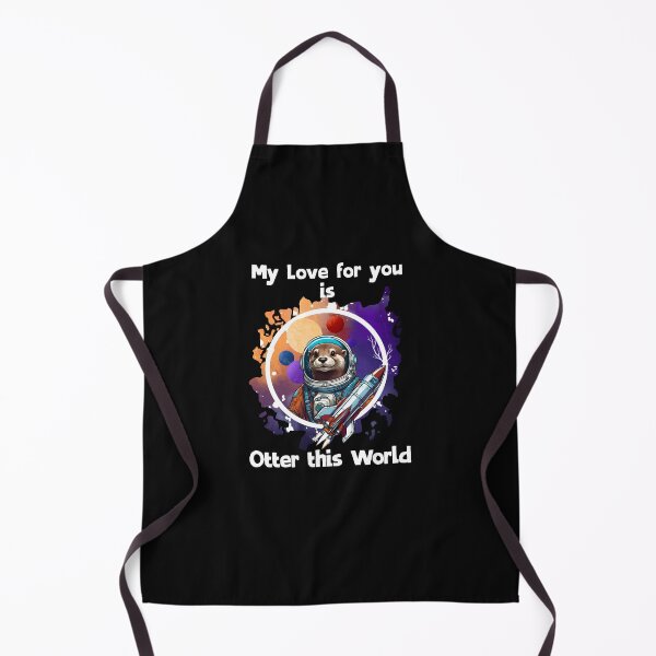 Item preview, Otter This World – Cute space design with otters | Gift idea for otter fans & space lovers designed and sold by ToSaDesigns24.