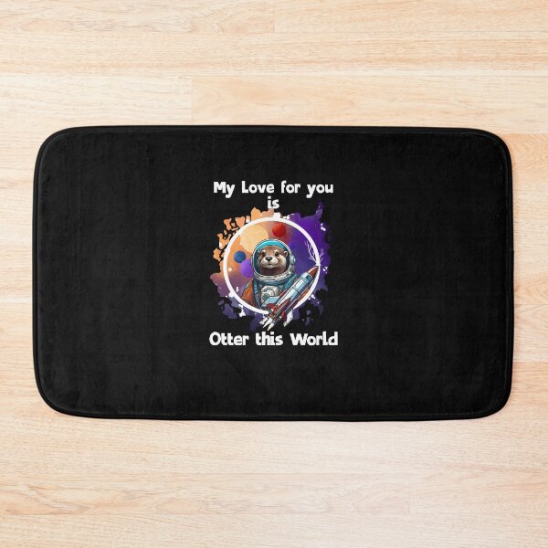 Item preview, Otter This World – Cute space design with otters | Gift idea for otter fans & space lovers designed and sold by ToSaDesigns24.